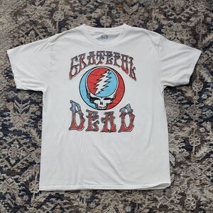 Grateful Dead Retro  Skull Design Ghaphic Tshirt Unisex
